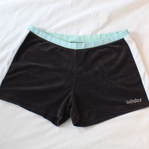 Velour Adidas Shorts